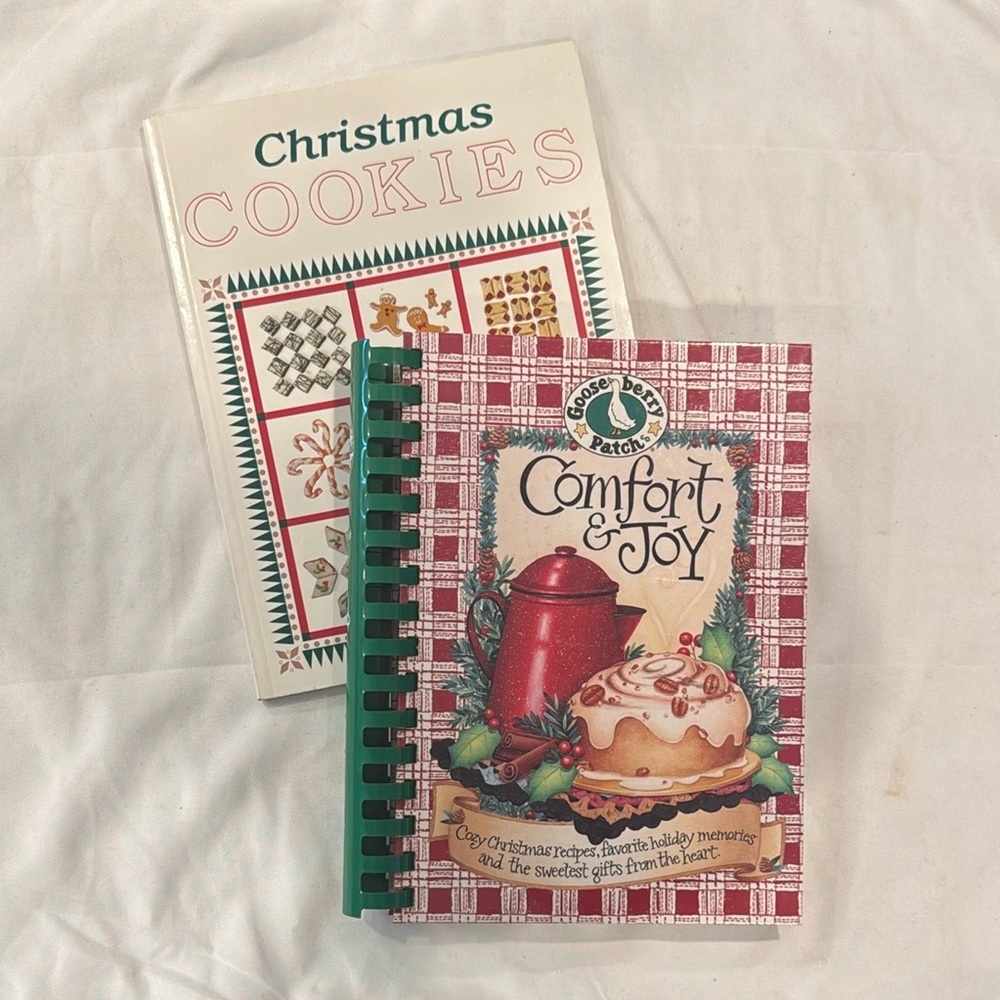 Vintage Christmas Holiday Cookbooks / Cookie Baking Cookbooks